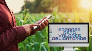 Errores RETO Faltan valores