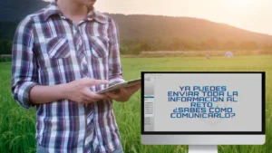 Ya puedes enviar toda la información al RETO, ¿Sabes cómo comunicarlo?