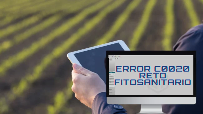 Error c0020 reto fitosanitario