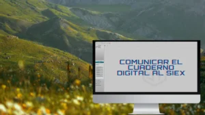 Comunicar el Cuaderno Digital al SIEX