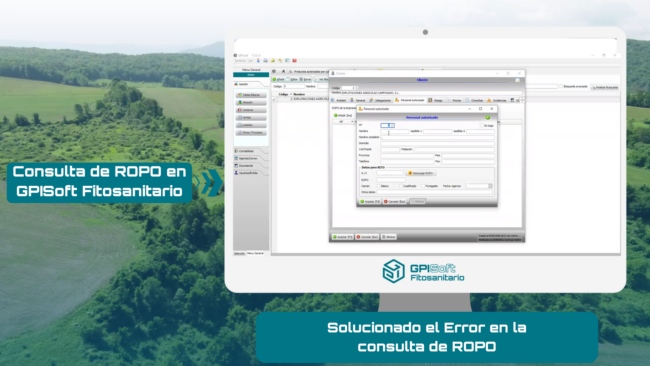 Solucionado el Error en la consulta de ROPO