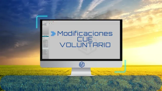 Modificaciones CUE VOLUNTARIO